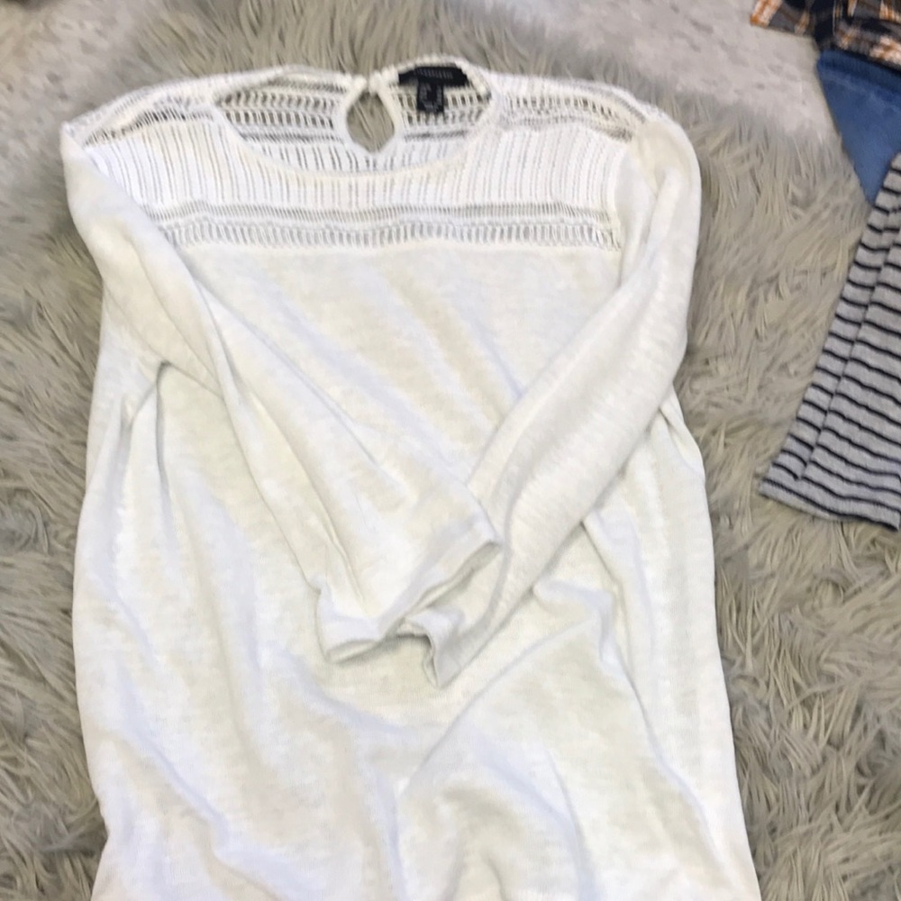 White cotton top